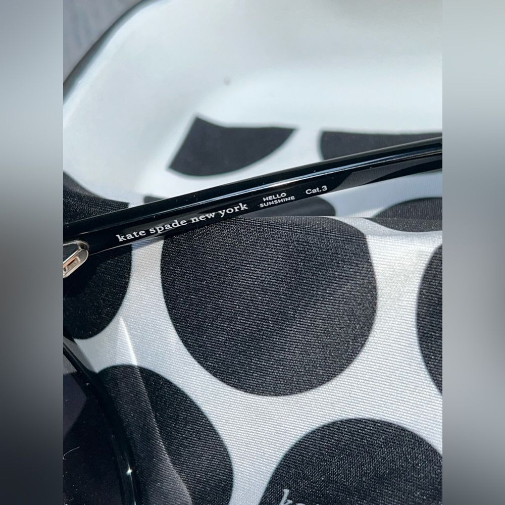 Kate Spade  BRIA/G/S Sunglasses Black / Grey Shaded‎ - Picture 4 of 6